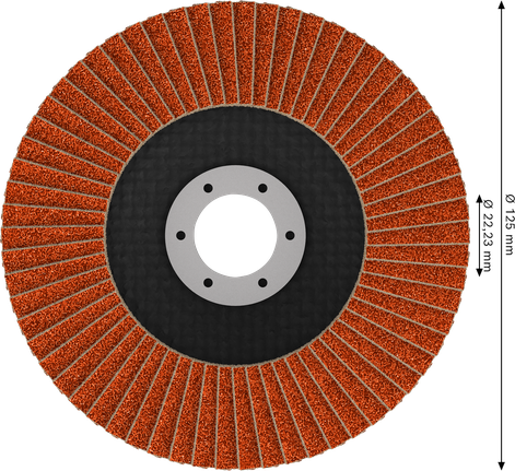 Lamelový kotouč Bosch EXPERT X782 s úhlovým výbrusem 125 mm G40.